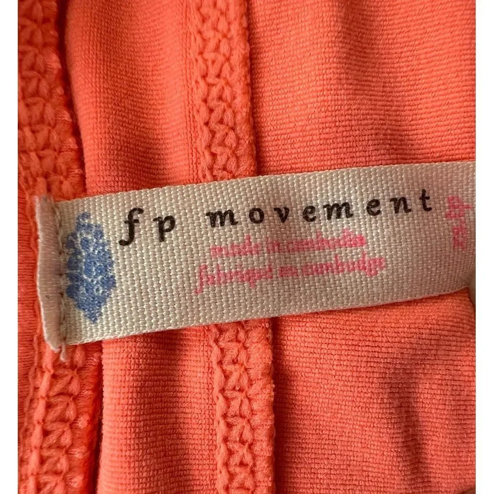 Free‎ People Movement Women's Papaya Punch Very Prairie Leggings XS Stretch Gym
